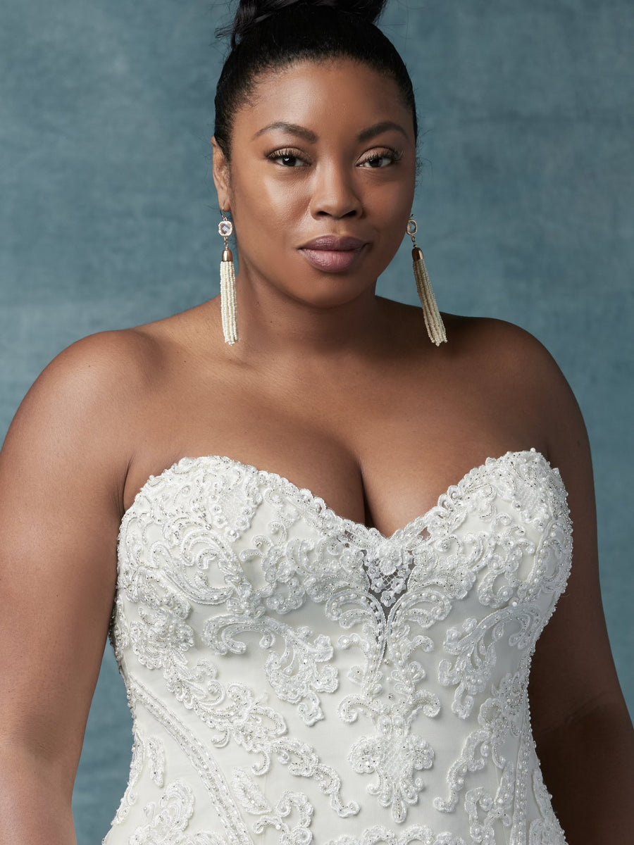 Maggie store sottero strapless